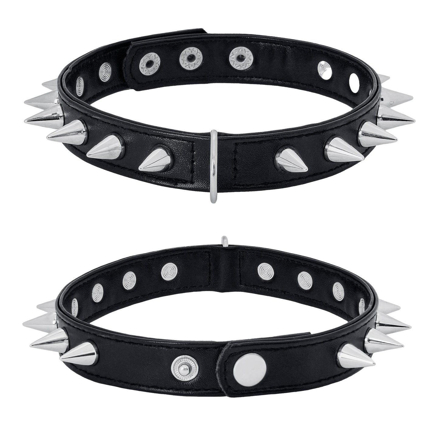 "HALSBAND MIT NIETEN" – Vorderansicht