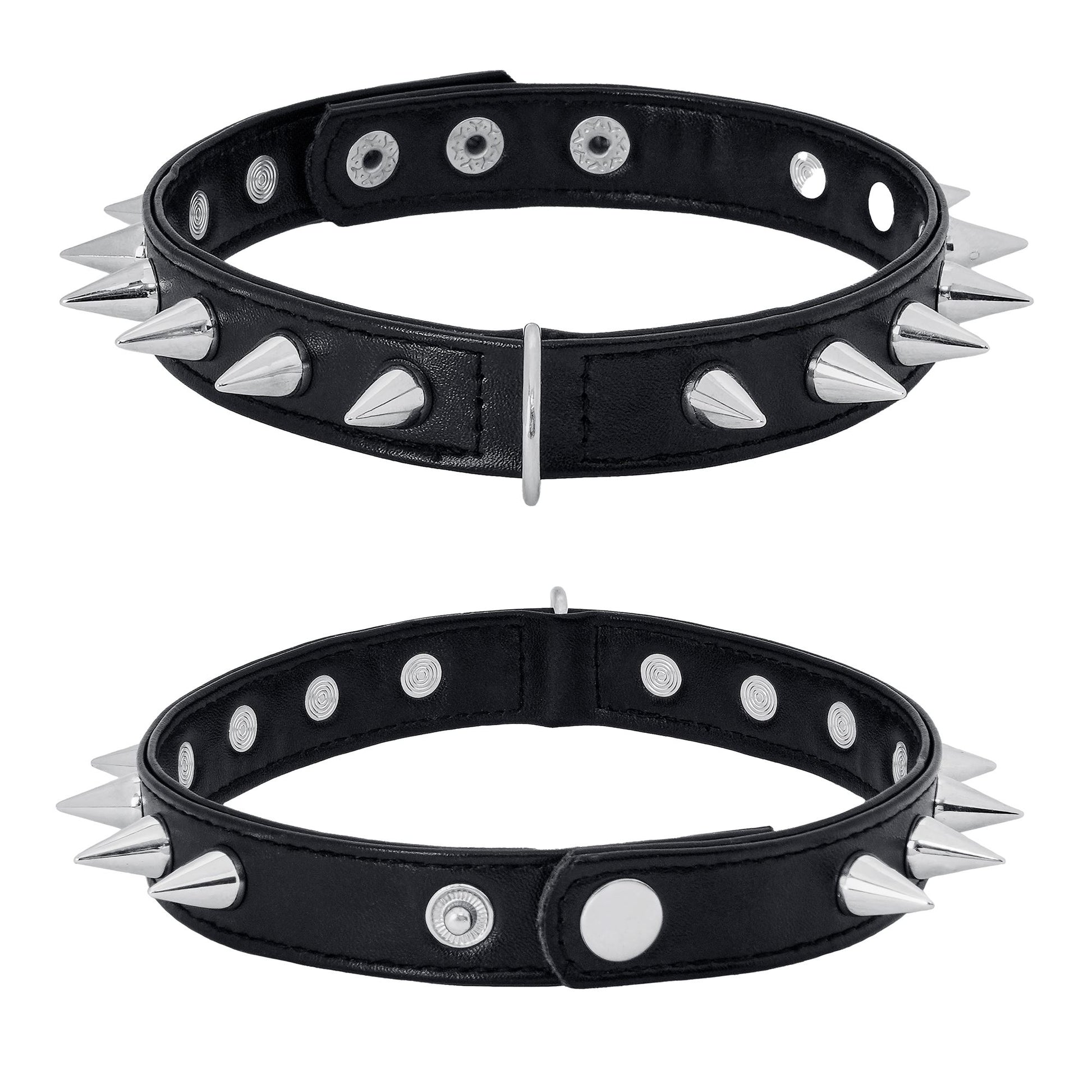 "HALSBAND MIT NIETEN" – Vorderansicht