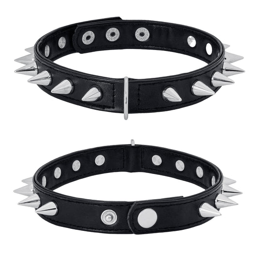"HALSBAND MIT NIETEN" – Vorderansicht