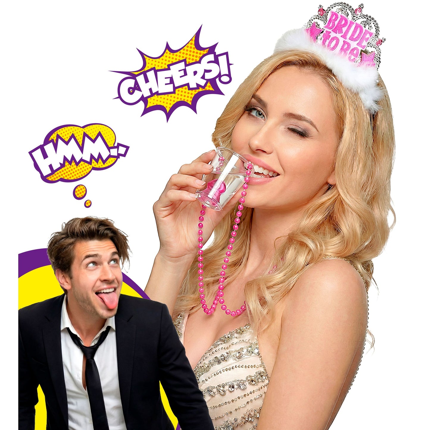 "HALSKETTE MIT WILLY SCHNAPSGLAS" – Ansicht 3
