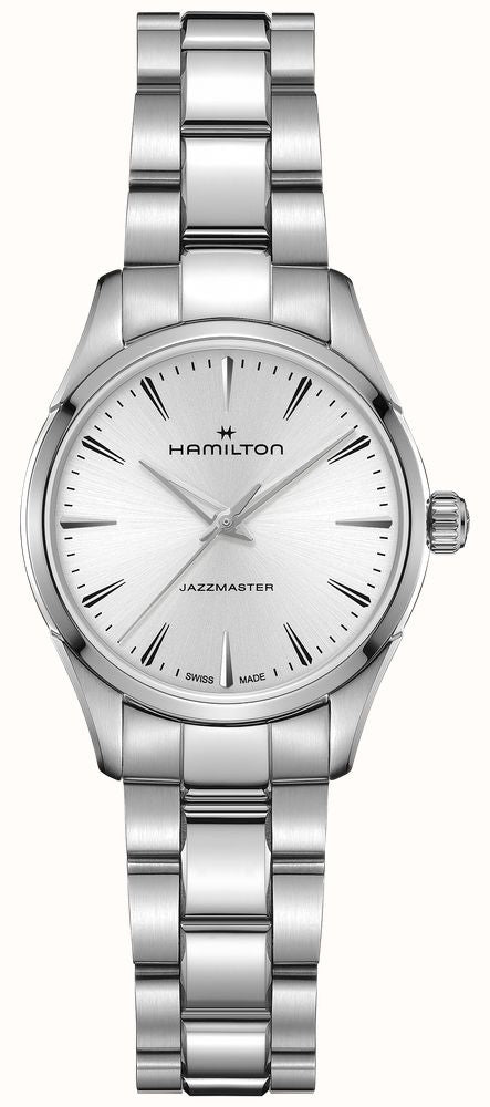 HAMILTON JAZZMASTER - SILVER H32301181 Only Time - Armbanduhr 32 mm Silber