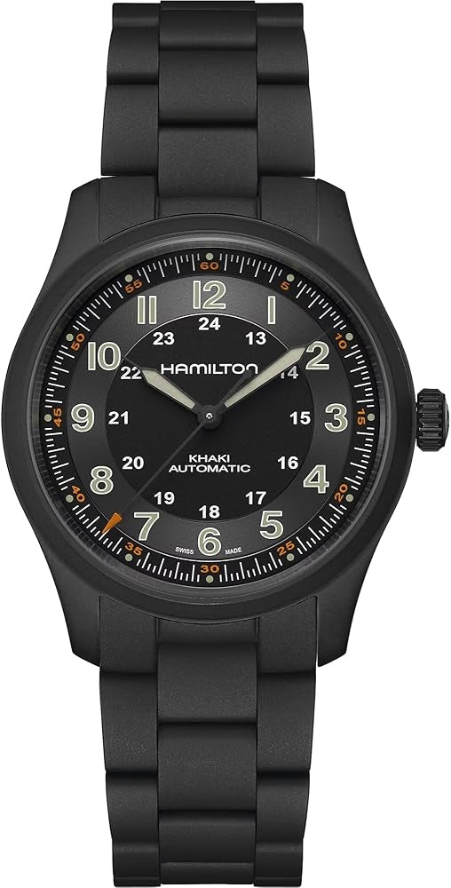 HAMILTON KHAKI FIELD TITANIUM AUTO H70215130 Only Time - Armbanduhr 38 mm