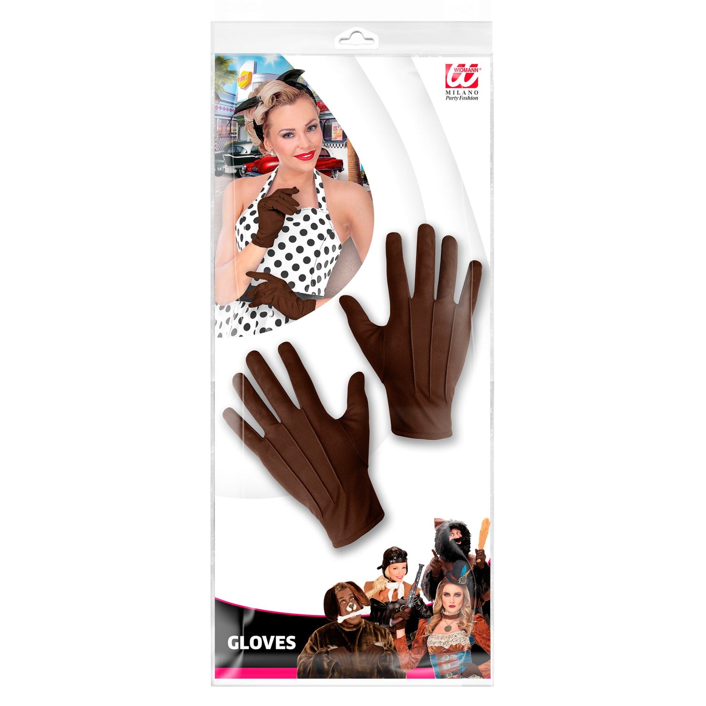 "HANDSCHUHE" braun – Detailansicht