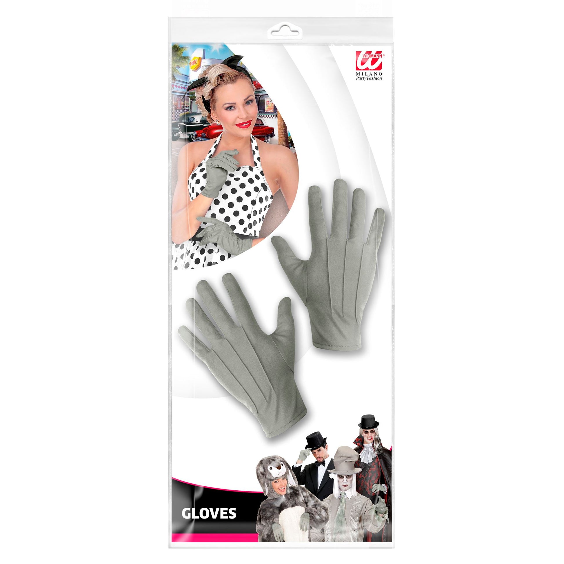 "HANDSCHUHE" grau – Detailansicht