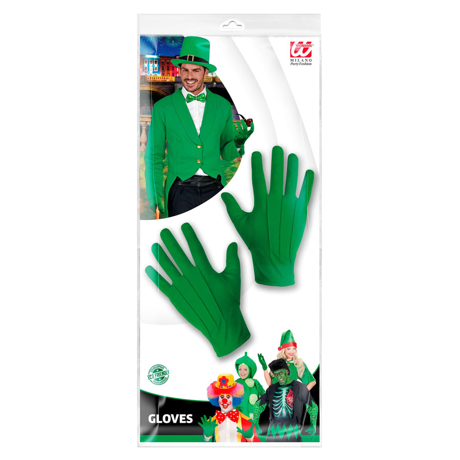 "HANDSCHUHE" grün – Detailansicht