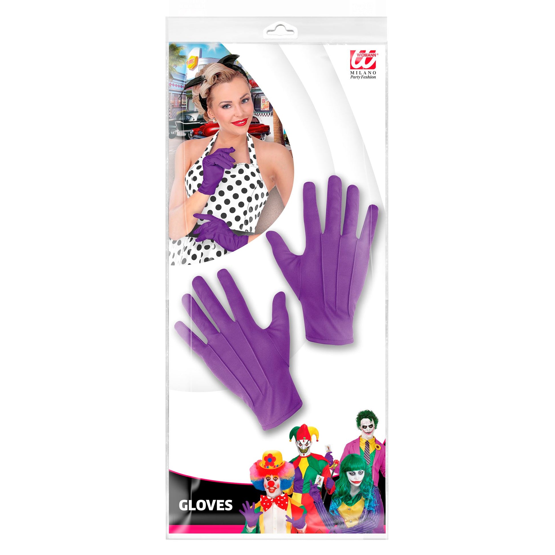 "HANDSCHUHE" lila – Detailansicht