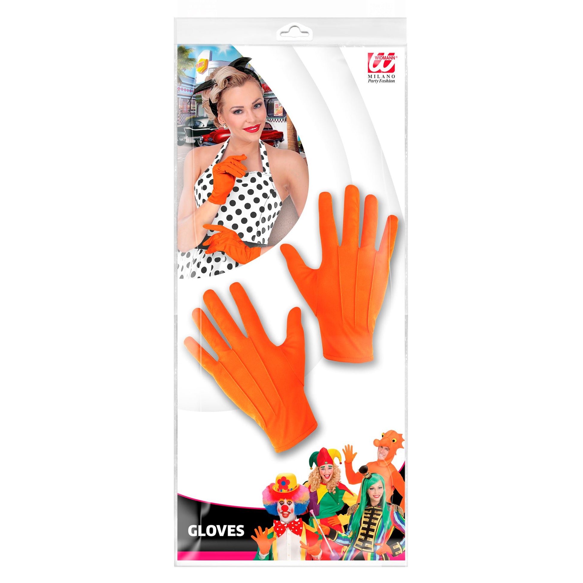 "HANDSCHUHE" orange – Detailansicht
