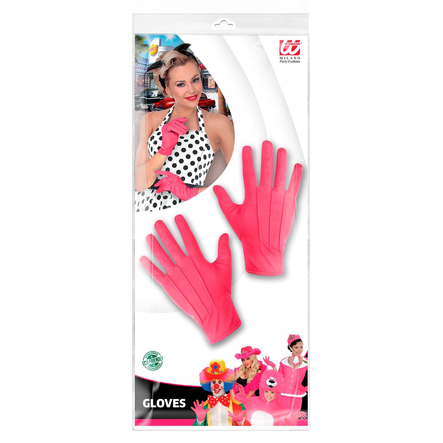 "HANDSCHUHE" rosa – Detailansicht