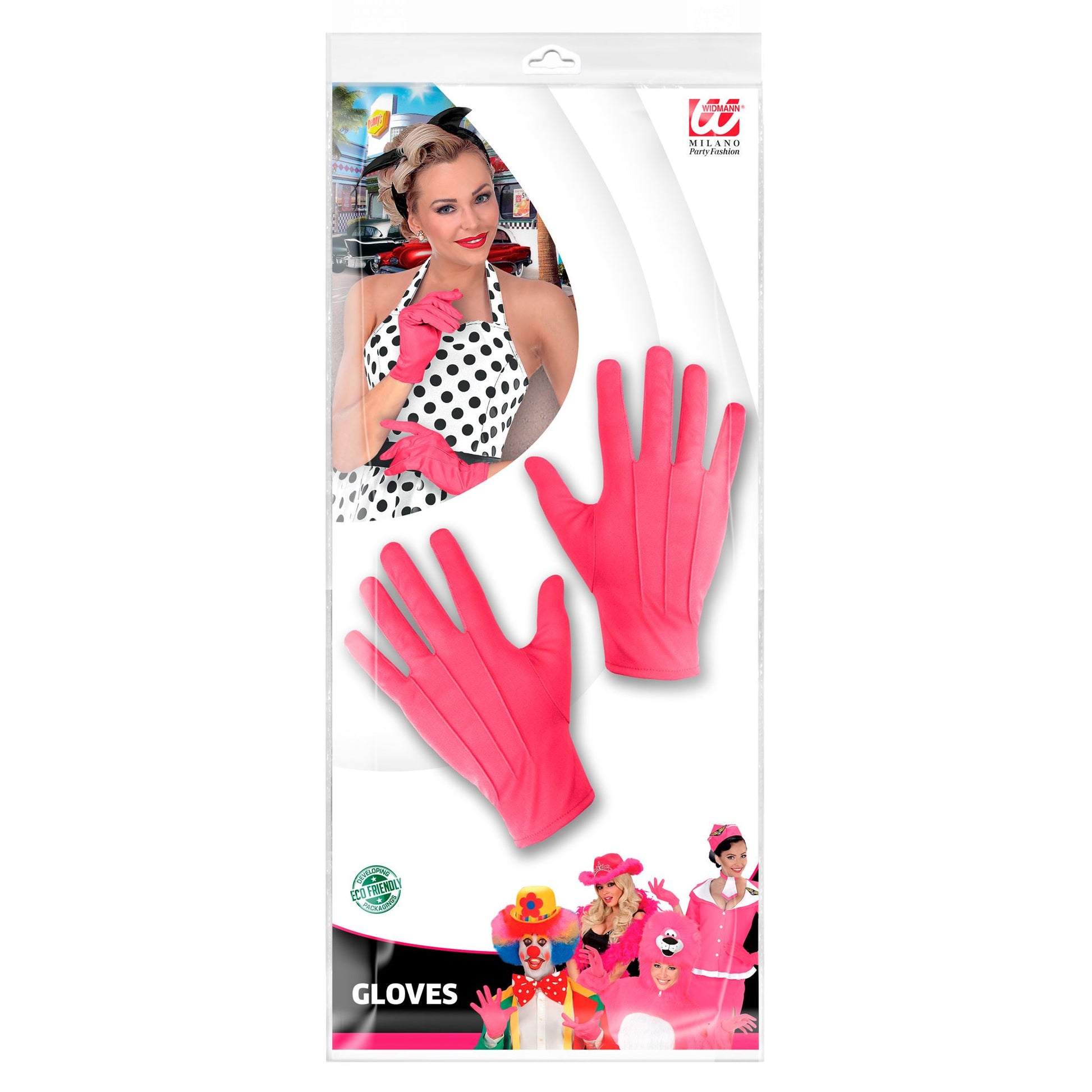 "HANDSCHUHE" rosa – Detailansicht