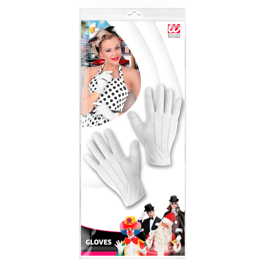 "HANDSCHUHE" weiß – Detailansicht