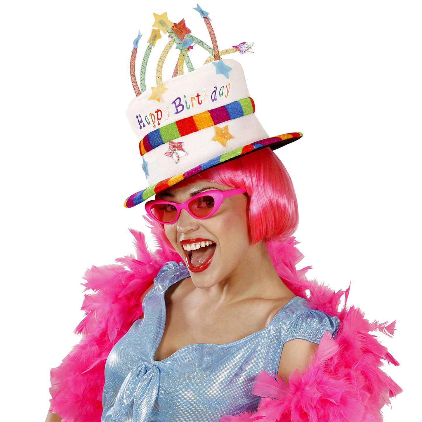 "HAPPY BIRTHDAY HUT" aus Samt – Ansicht 3