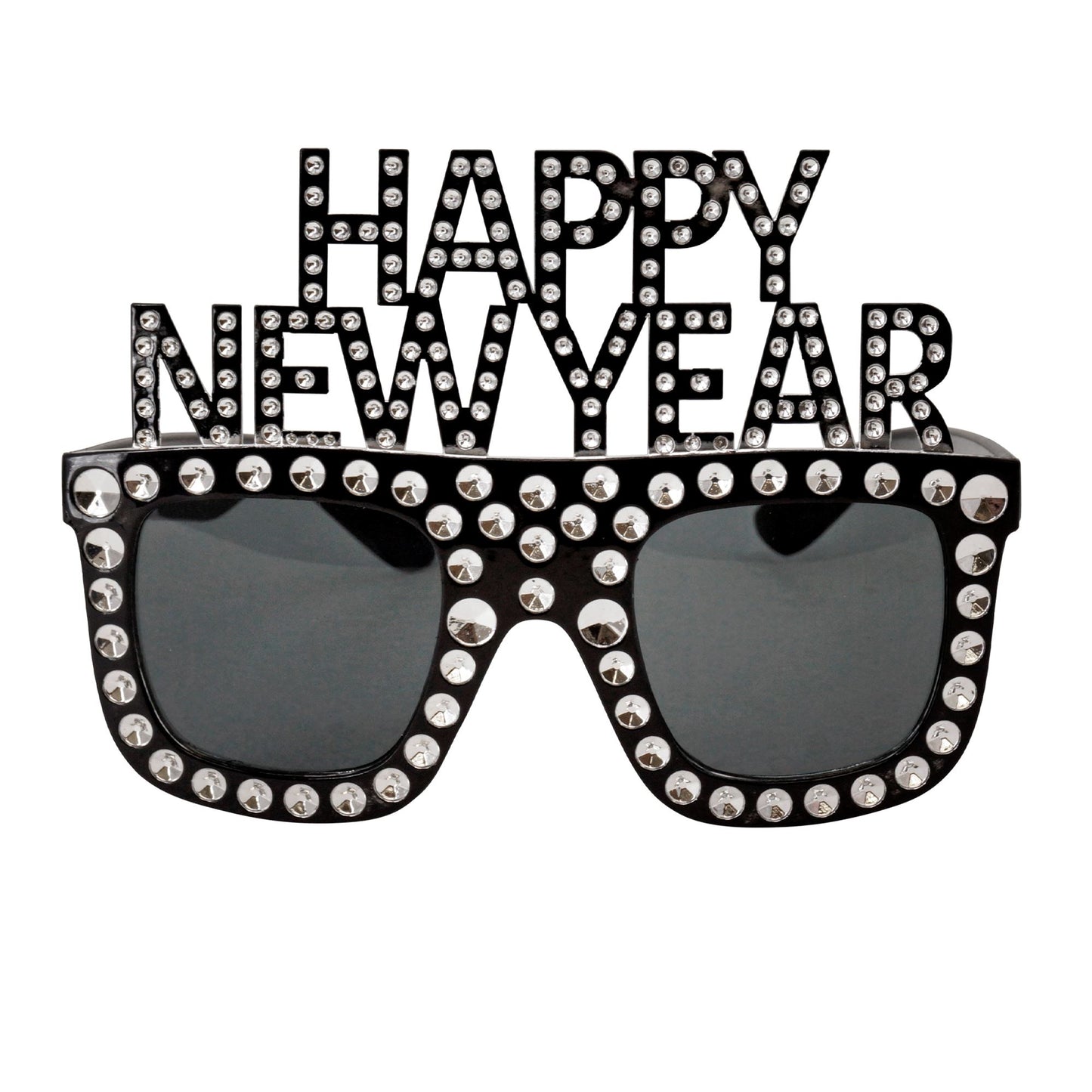 "HAPPY NEW YEAR BRILLE" – Vorderansicht