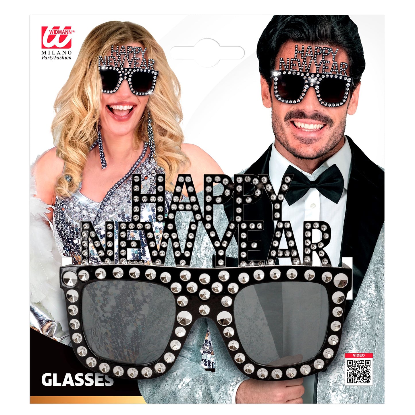 "HAPPY NEW YEAR BRILLE" – Detailansicht