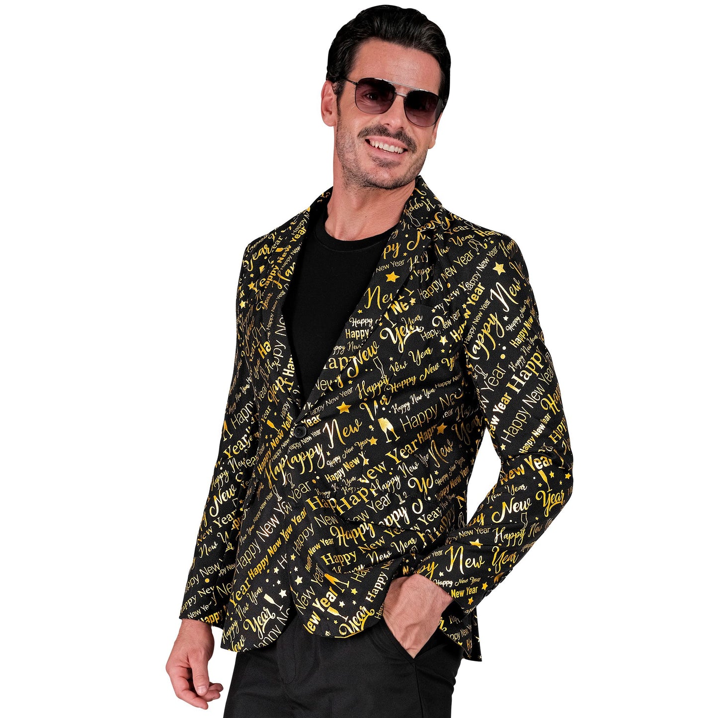 "HAPPY NEW YEAR PARTY FASHION JACKETT" (Jackett) – Vorderansicht
