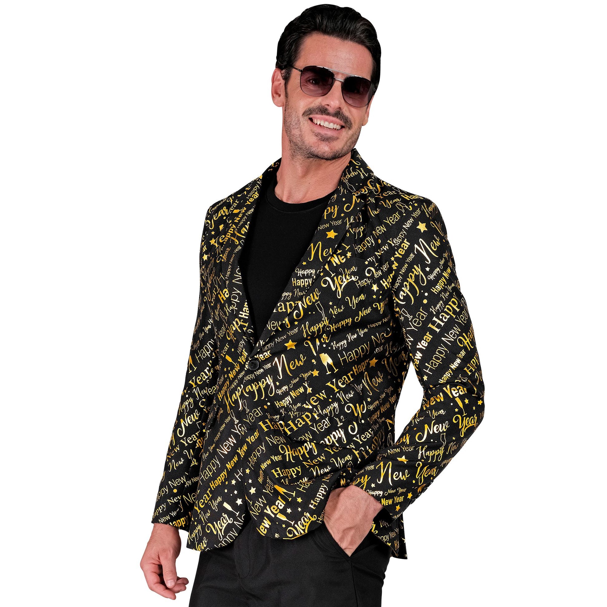 "HAPPY NEW YEAR PARTY FASHION JACKETT" (Jackett) – Vorderansicht