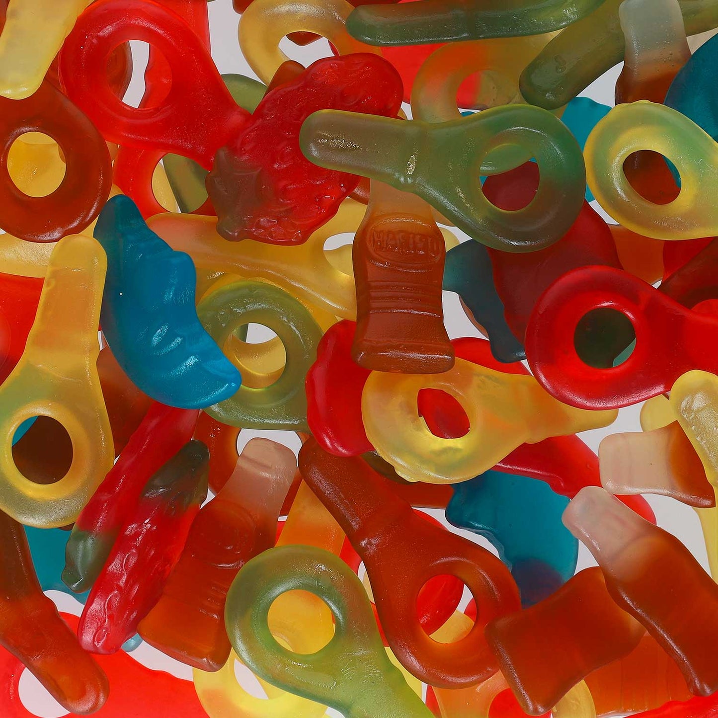 Haribo Bunte Runde vegetarisch 750g – Detailansicht