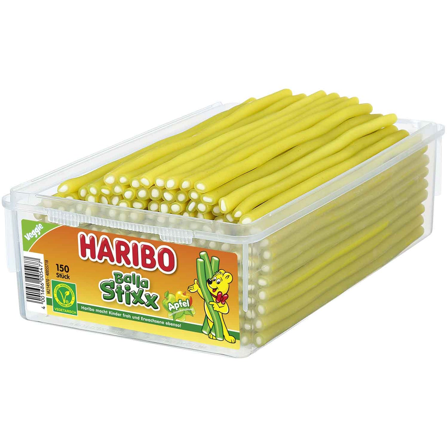 Haribo Balla Stixx Apfel vegetarisch 150er Fruchtgummi