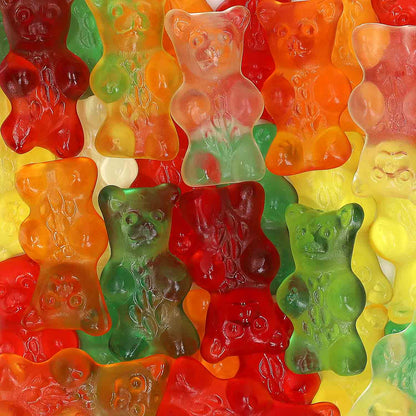 Haribo Bärli extragrosse Fruchtgummi-Bären Gold 150 Stück 1200 g