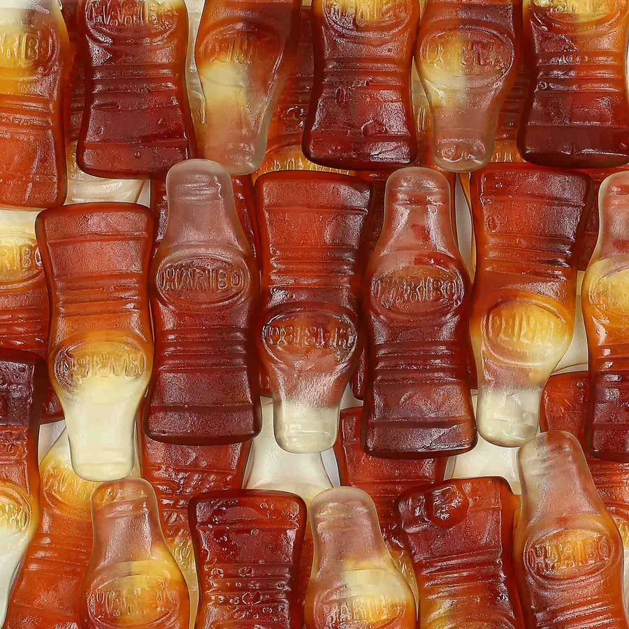 Haribo Happy-Cola 150 Fruchtgummi-Flaschen mit Cola-Geschmack, 1200 g – Detailansicht