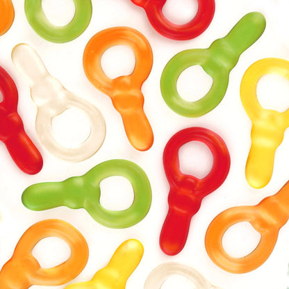 Haribo Kinder Schnuller 150er Fruchtgummi Packung – Detailansicht