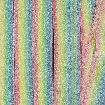 Haribo Miami sauer vegan Fruchtgummi-Bänder 150 Stück 1125 g – Detailansicht