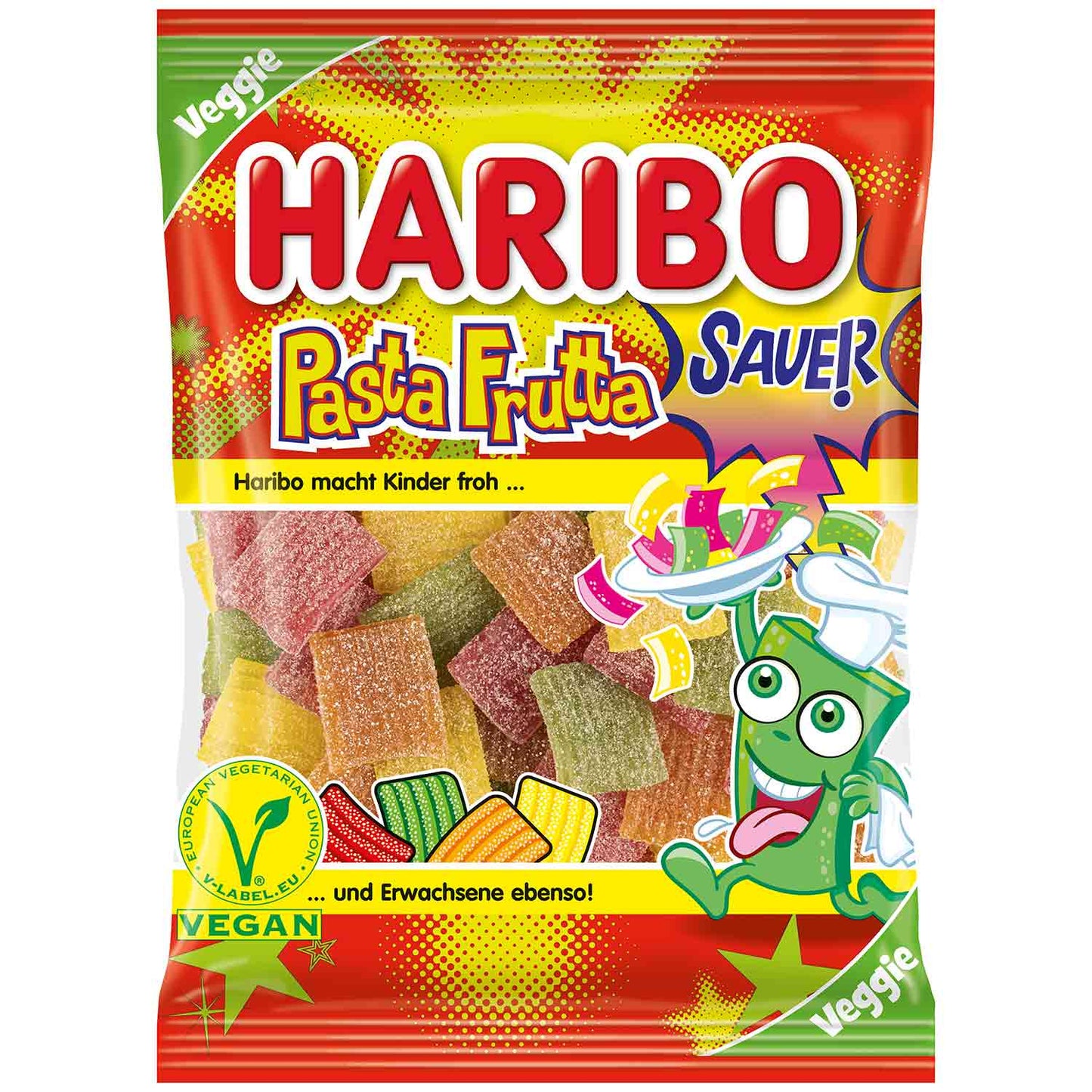 Haribo Pasta Frutta sauer vegan 160g Packung