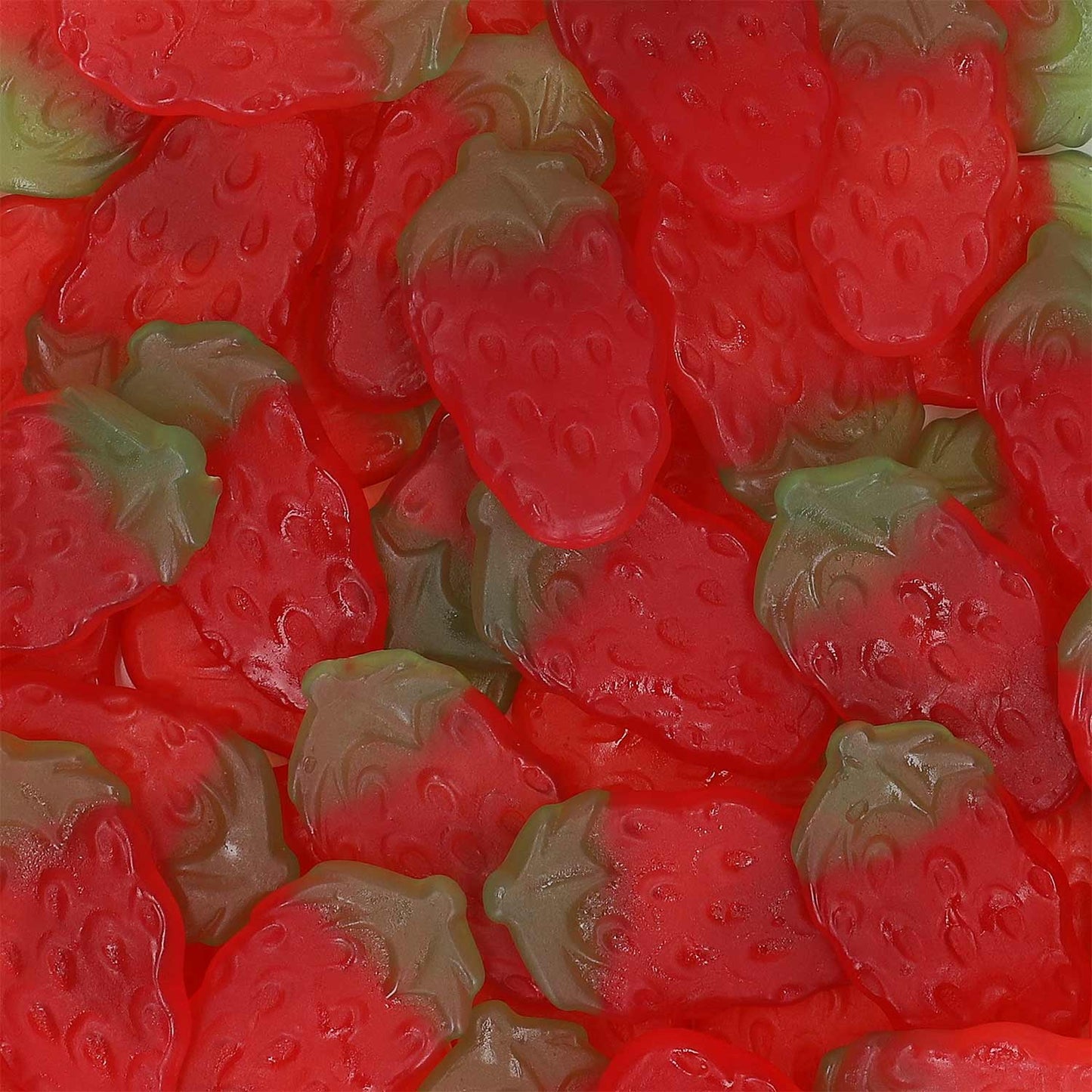 Haribo Riesen Erdbeeren vegetarisch Fruchtgummi 150er – Detailansicht