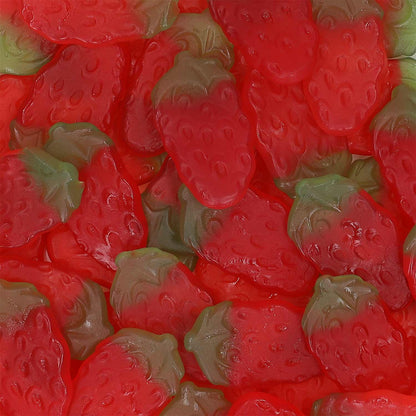 Haribo Riesen Erdbeeren vegetarisch Fruchtgummi 150er – Detailansicht