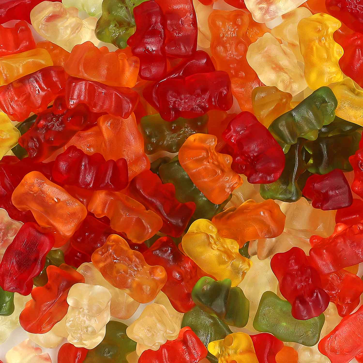 Haribo Goldbären 1kg in 6 Geschmacksrichtungen ohne künstliche Farbstoffe