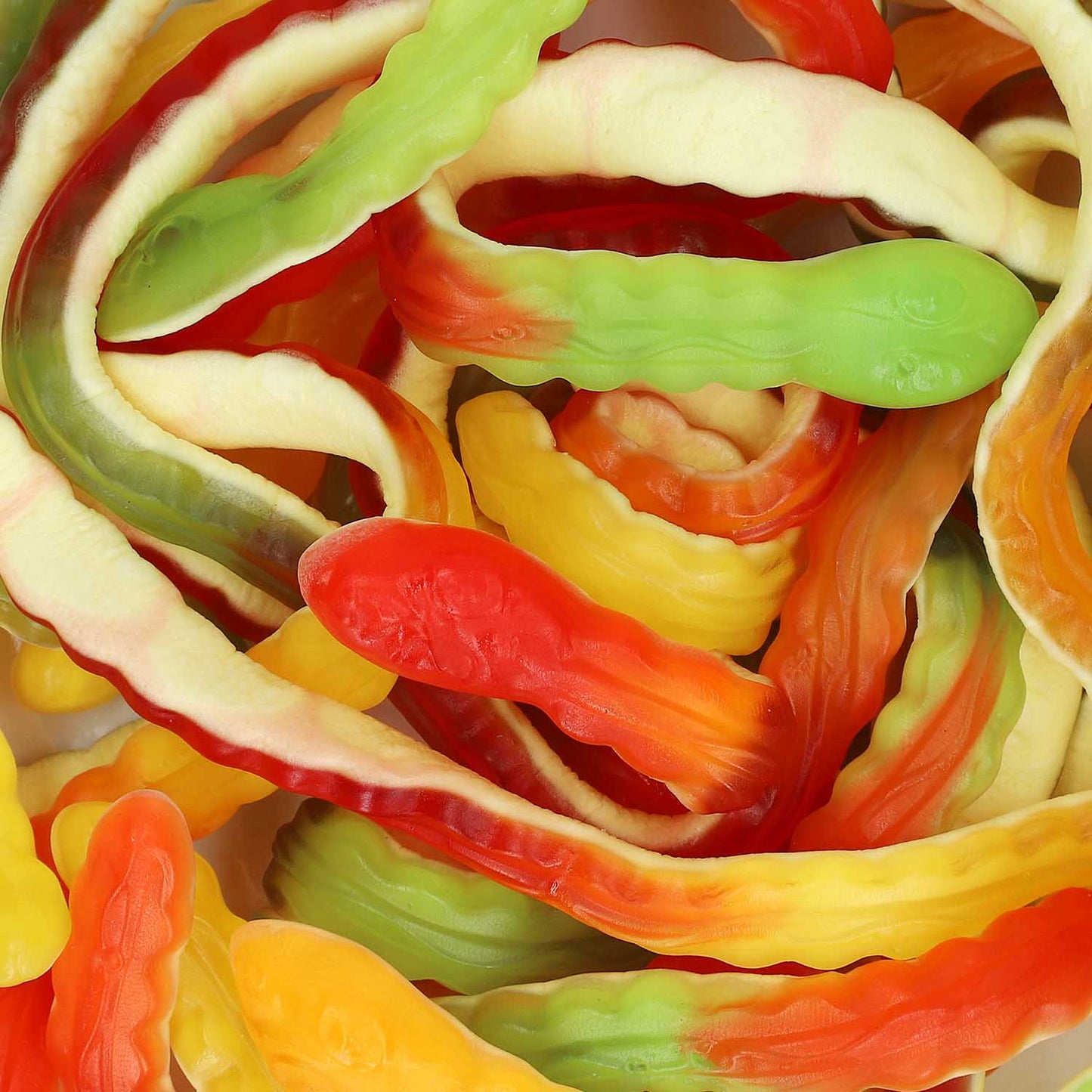 Haribo Anaconda Riesenschlangen in bunten Farben, 30er Packung, glutenfrei und fruchtig.