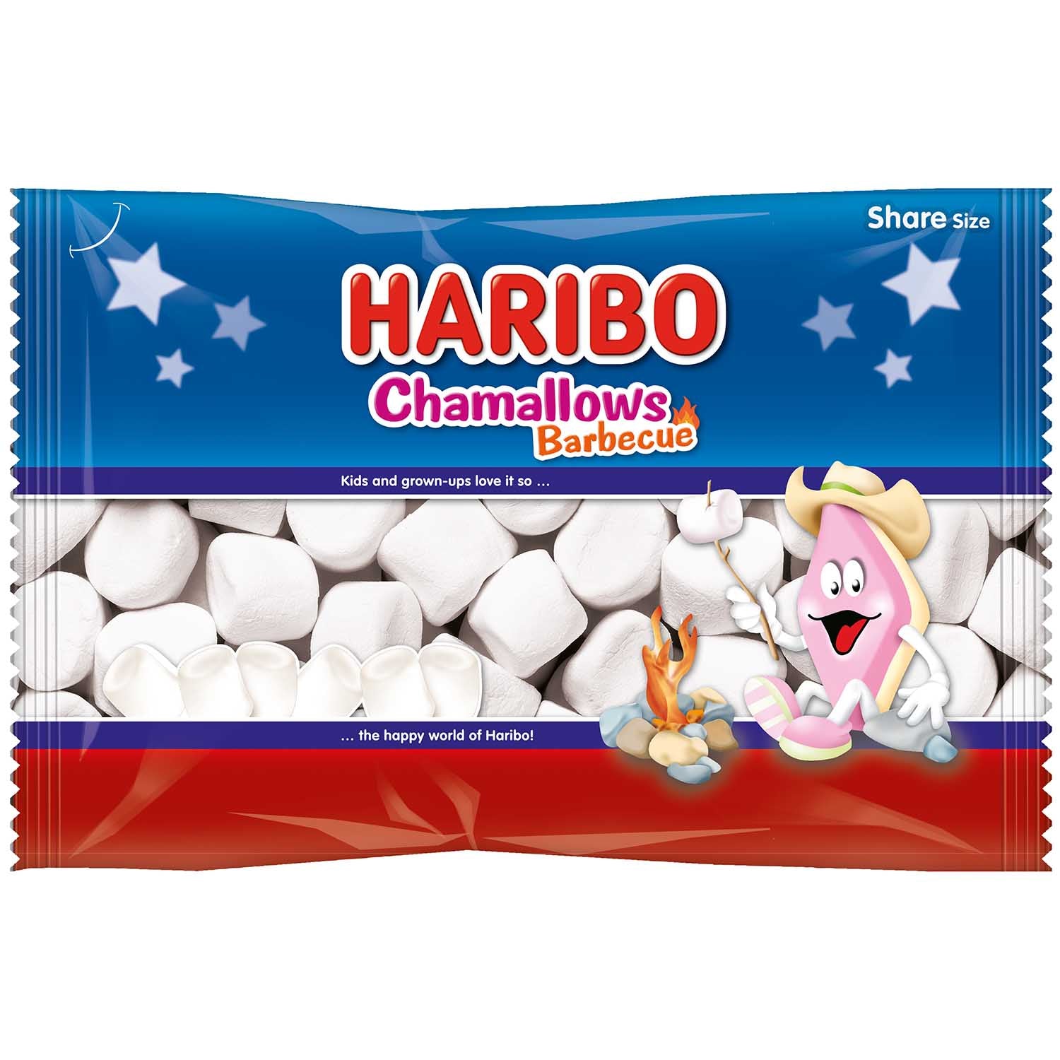 Haribo Chamallows Barbecue 300g - Candyshop.ch – Produktansicht