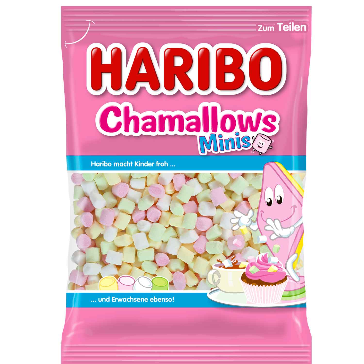 Haribo Chamallows Minis 200g Vanille Schaumzucker – Produktansicht