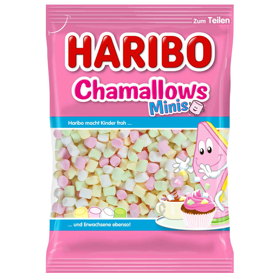 Haribo Chamallows Minis 200g Vanille Schaumzucker – Produktansicht