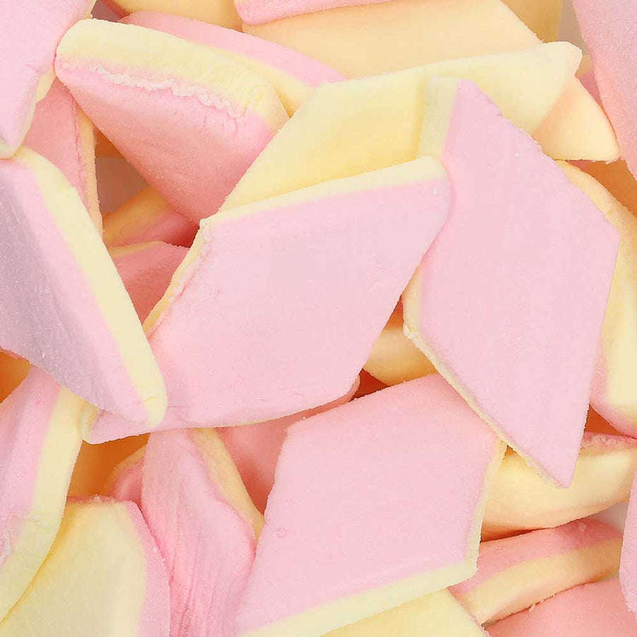 Haribo Chamallows Rombiss 225g Schaumzucker Vanille Erdbeere – Detailansicht