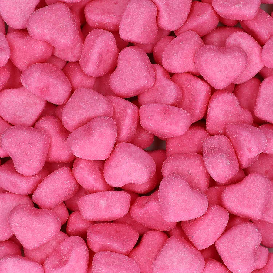 Haribo Herzbeben 330er Schaumzucker mit Kirschgeschmack – Detailansicht
