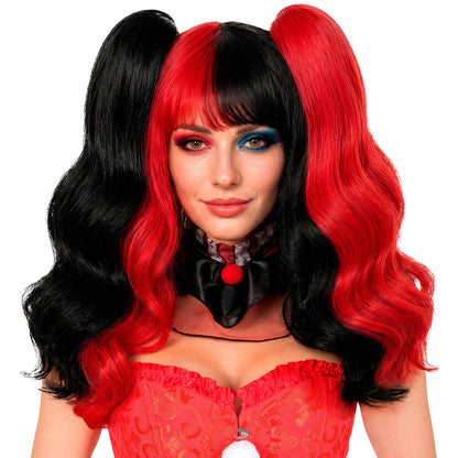 "HARLEKIN PERÜCKE MIT EXTENSIONS" in box – Ansicht 3