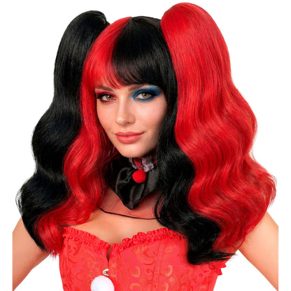 "HARLEKIN PERÜCKE MIT EXTENSIONS" in box – Ansicht 7