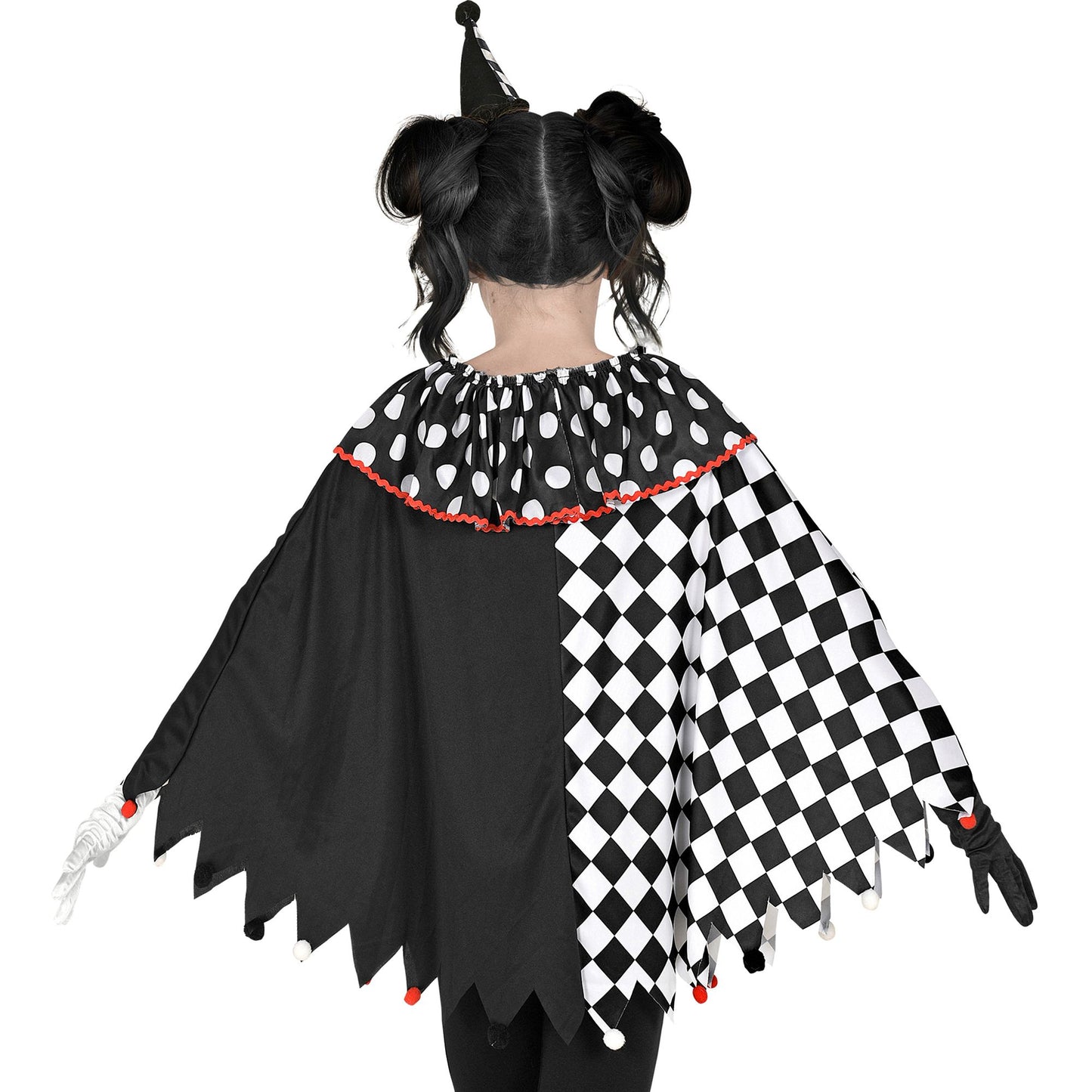 "HARLEKIN" (Poncho) – Detailansicht