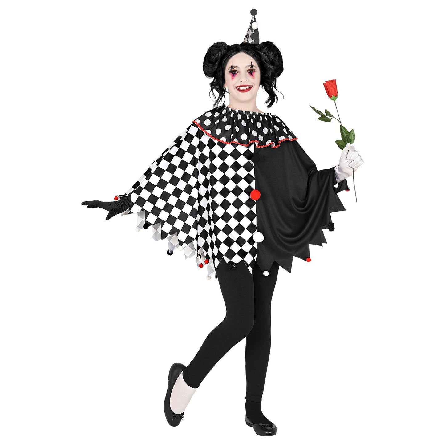 "HARLEKIN" (Poncho) – Ansicht 3
