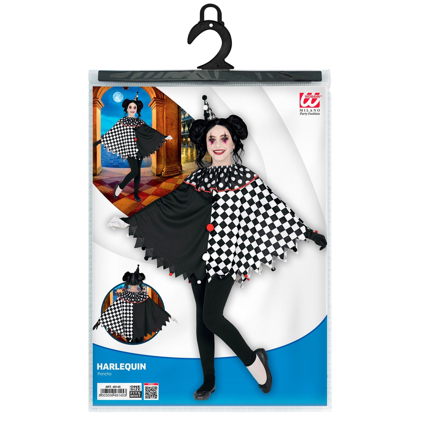 "HARLEKIN" (Poncho) – Ansicht 5