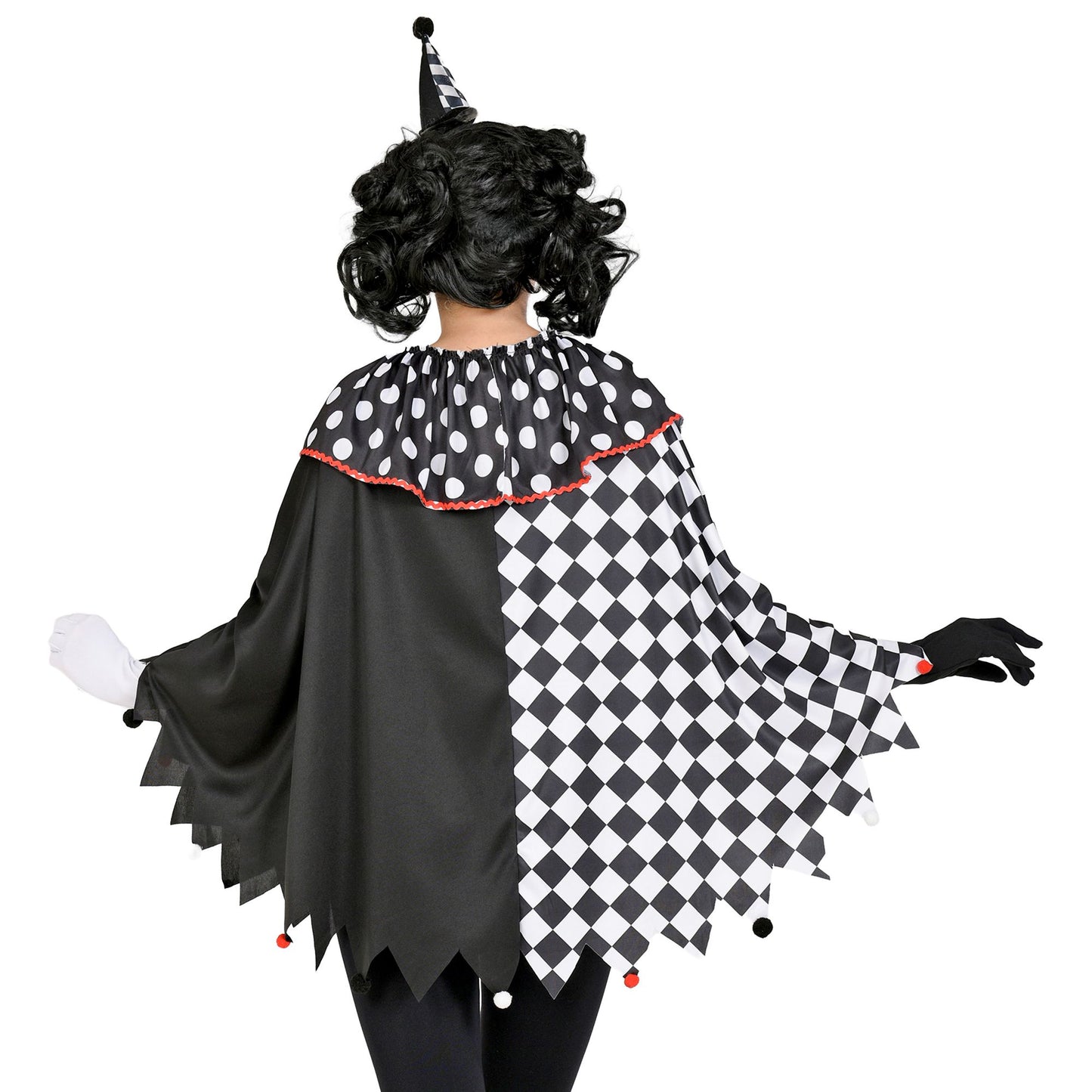 "HARLEKIN" (Poncho) – Detailansicht
