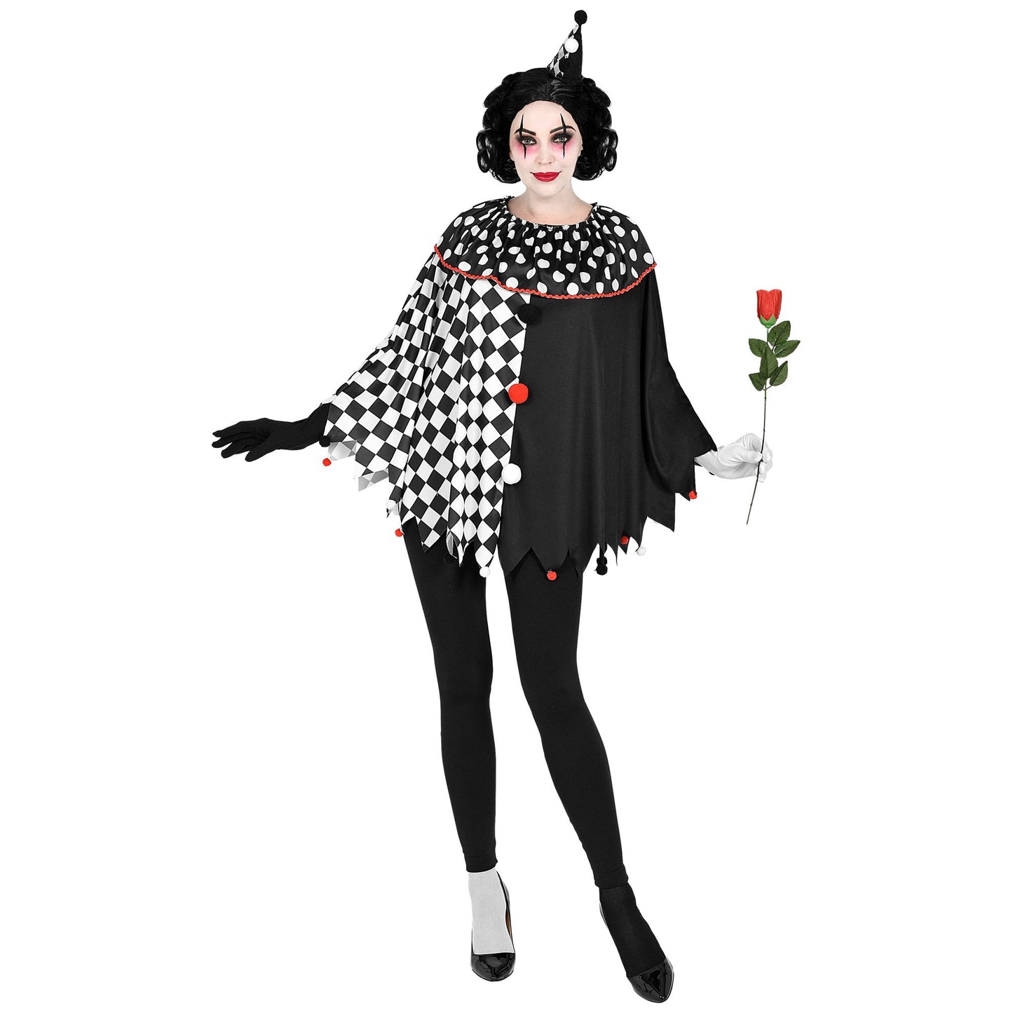 "HARLEKIN" (Poncho) – Ansicht 3