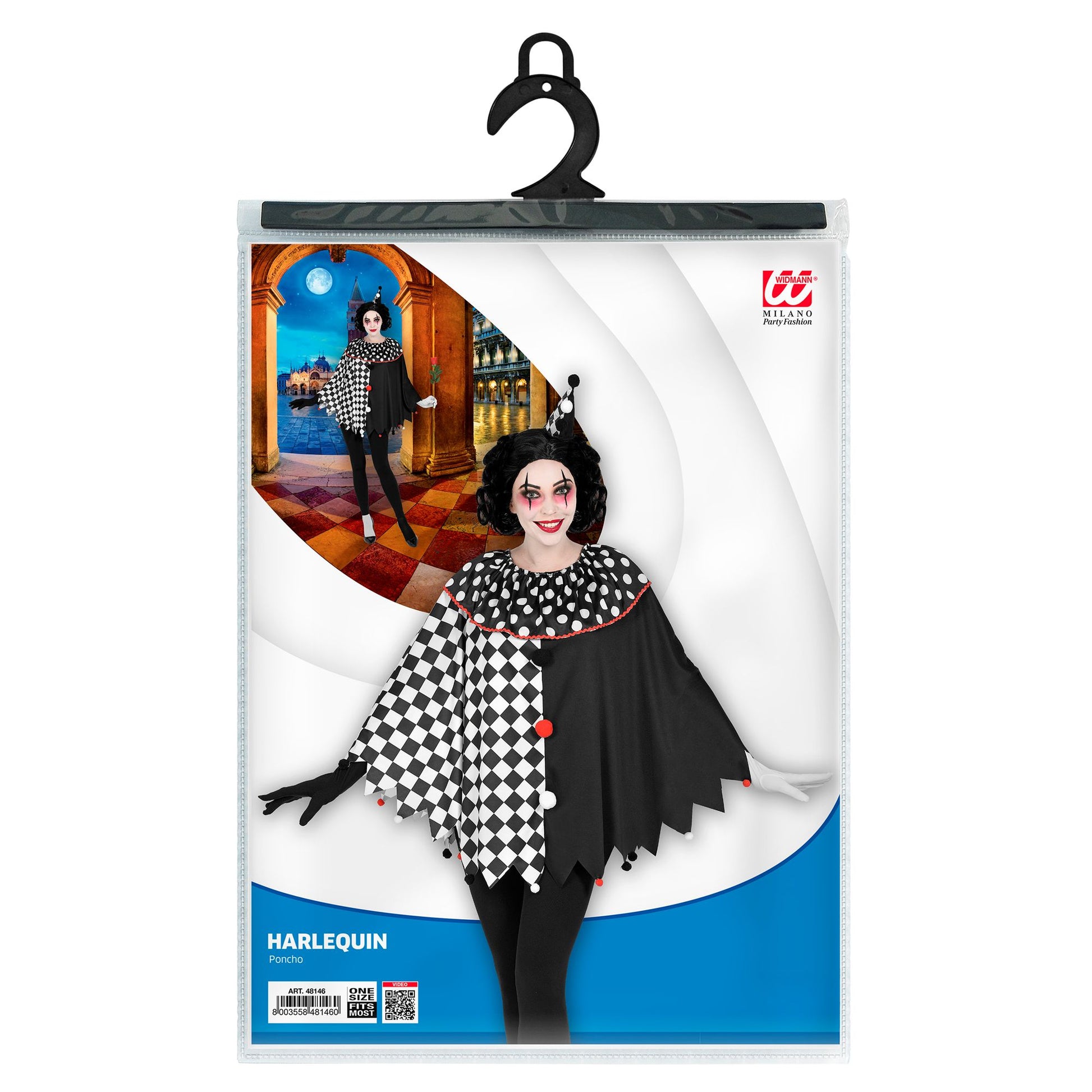 "HARLEKIN" (Poncho) – Ansicht 5