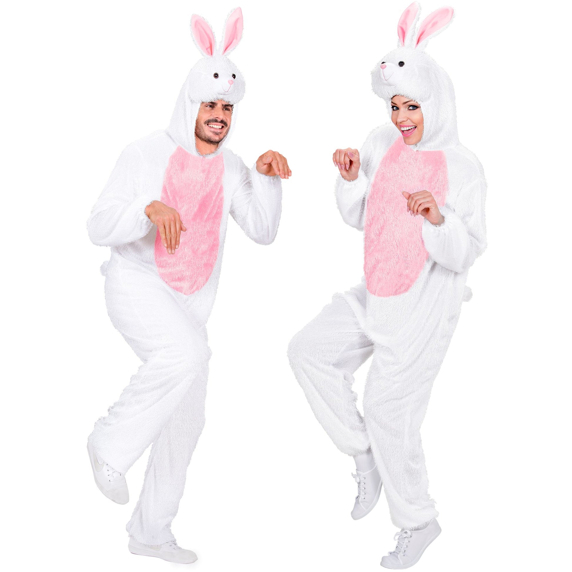 "HASE FUNNY" (Overall mit Kapuze) – Vorderansicht