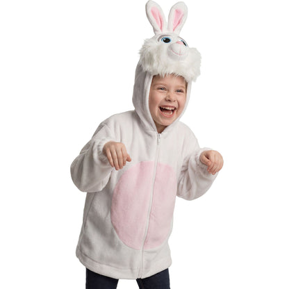 "HASE SOFT PLÜSCHKOSTÜM" (Jacke mit Kapuze) – Ansicht 4