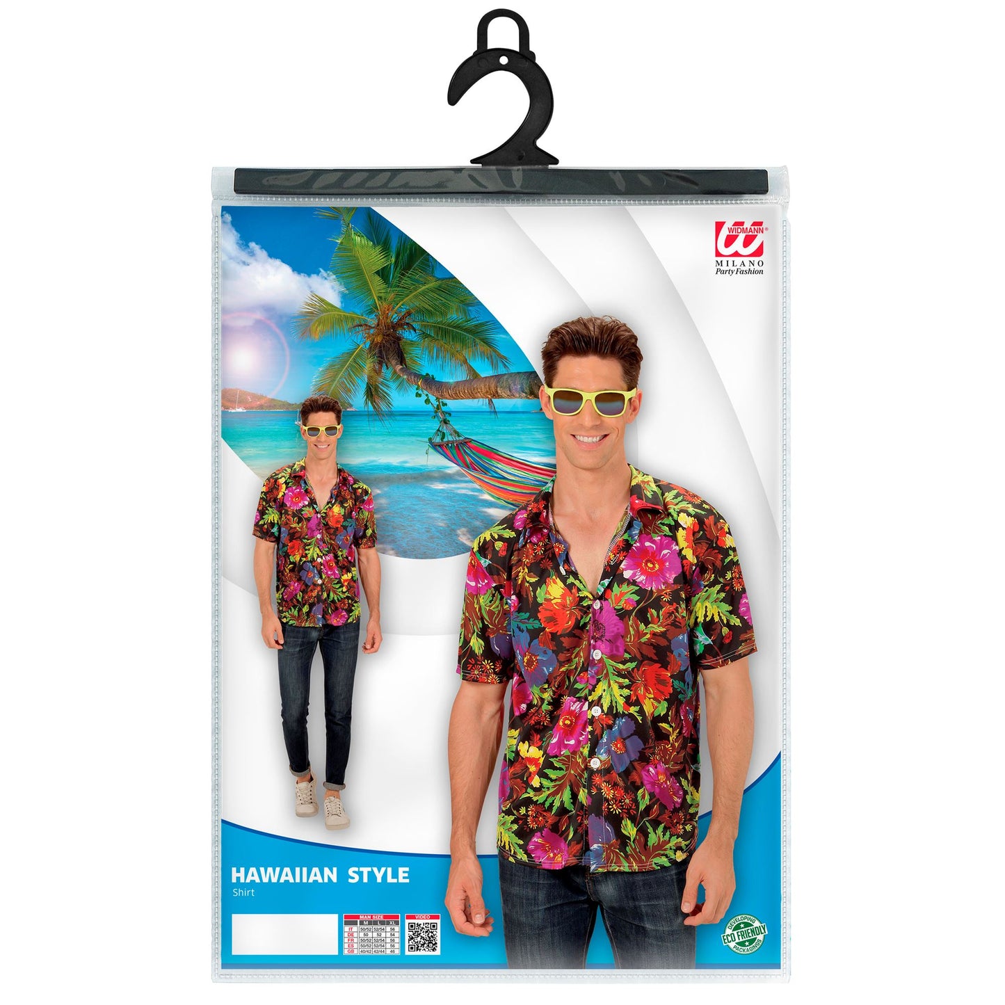 "HAWAII HEMD" schwarz – Ansicht 3