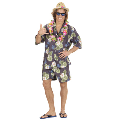 "HAWAIIANER" (Hemd, Shorts) – Vorderansicht