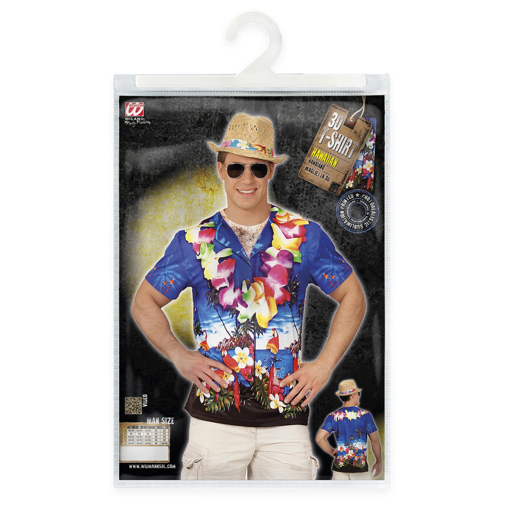 "HAWAIIANER" (in Fotosublimation bedrucktes T-Shirt) – Ansicht 5