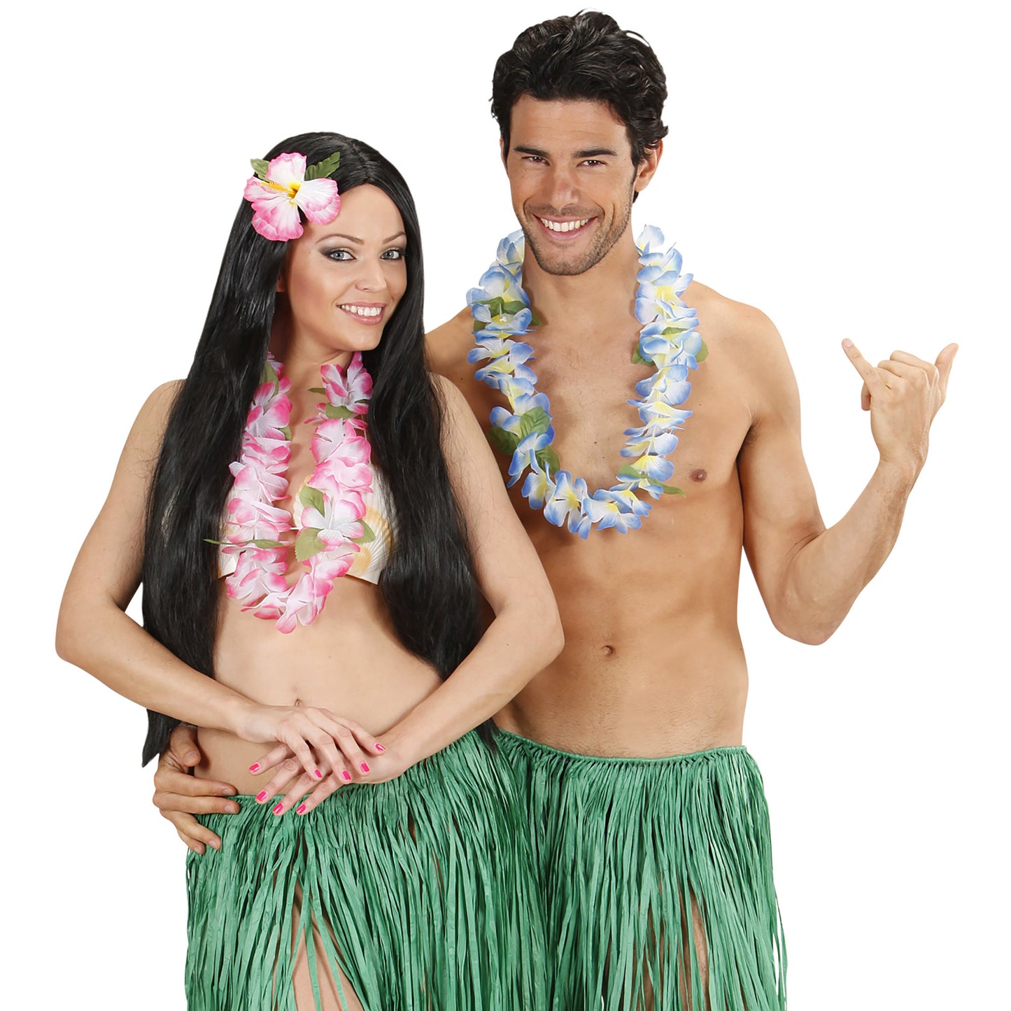 "HAWAIIANISCHE HALSKETTE HONOLULU"4 Farben sort – Ansicht 3