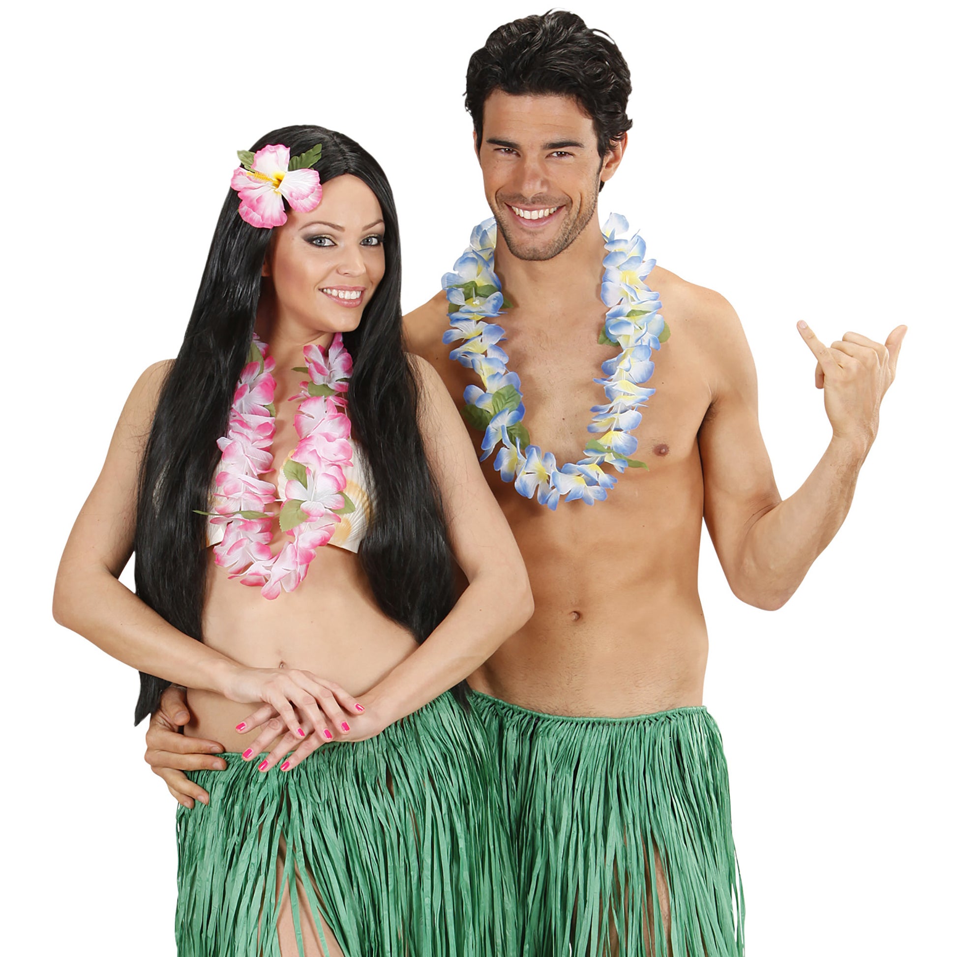 "HAWAIIANISCHE HALSKETTE HONOLULU"4 Farben sort – Ansicht 3